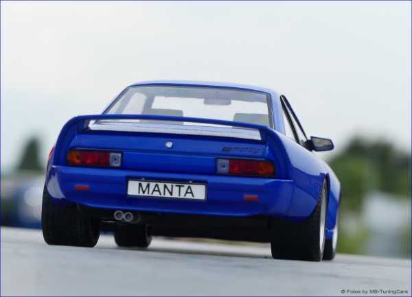 1:18 Opel Manta B Mattig WIDEBODY BLUE EDITION mit OVP